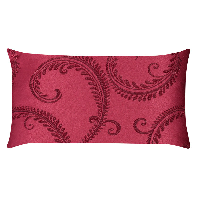 Sebastien & Groome S&G Laurel Brocade Jacquard Cushion Solid Colour